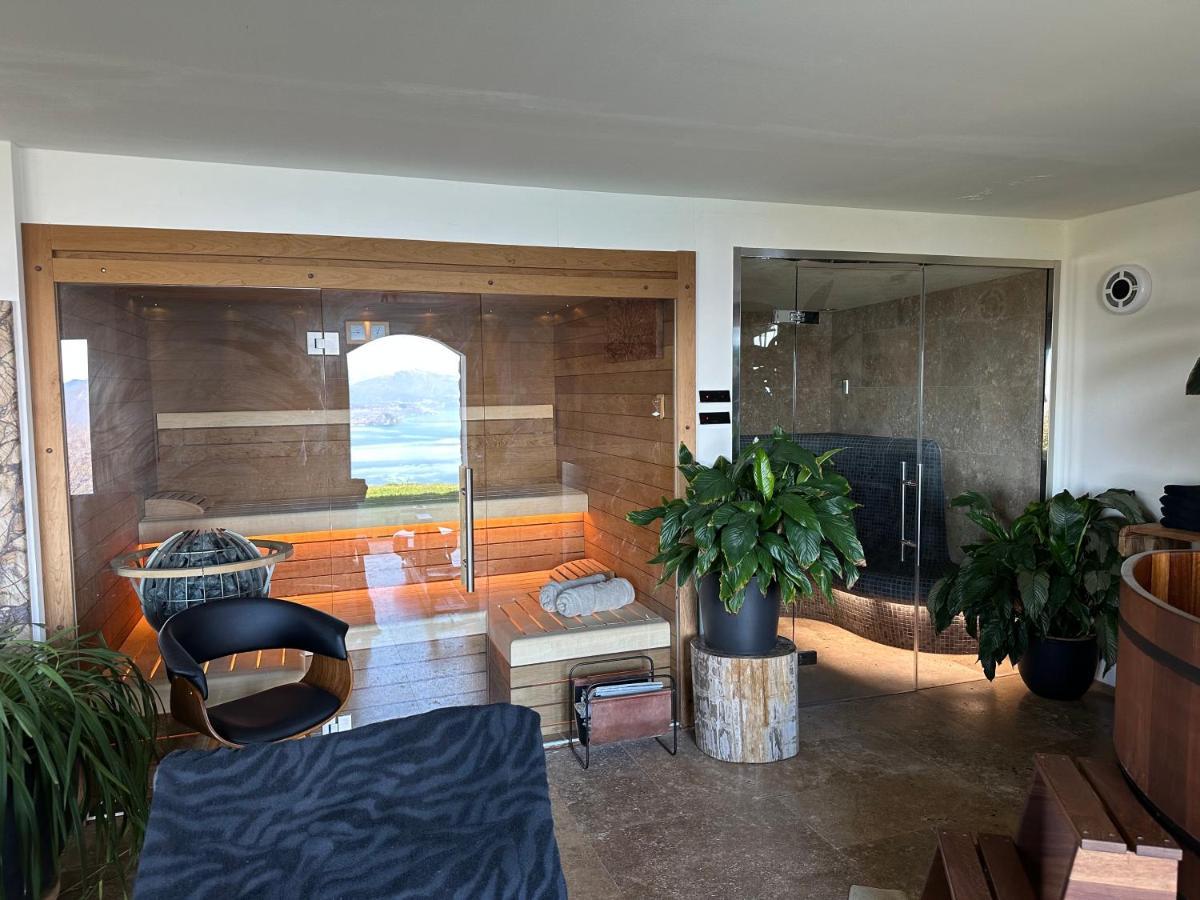ستريزا Private Luxury Spa & Silence Retreat With Spectacular View Over The Lake Maggiore المظهر الخارجي الصورة