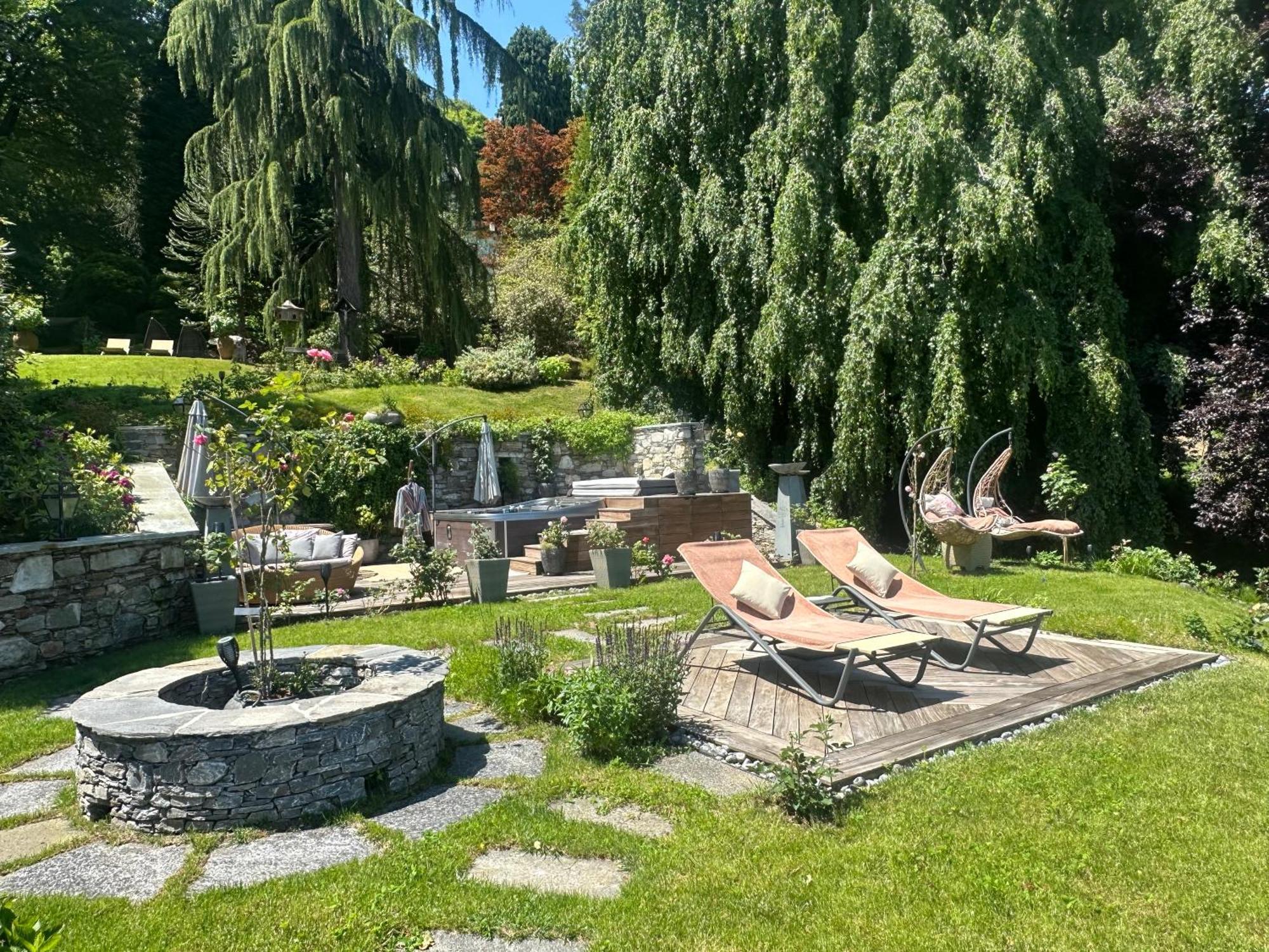 ستريزا Private Luxury Spa & Silence Retreat With Spectacular View Over The Lake Maggiore المظهر الخارجي الصورة