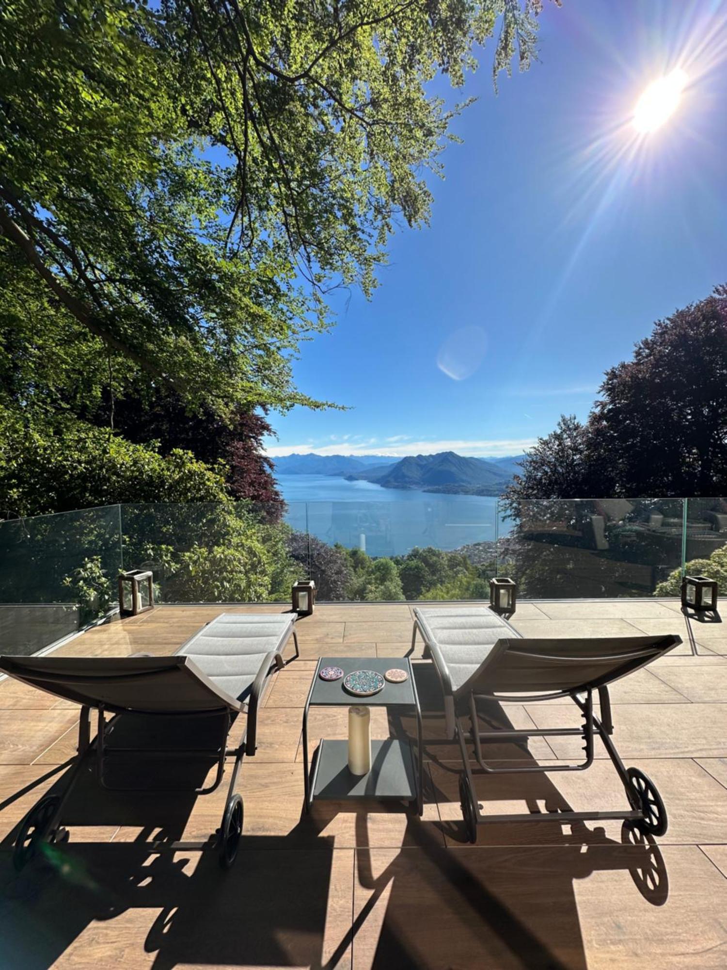ستريزا Private Luxury Spa & Silence Retreat With Spectacular View Over The Lake Maggiore المظهر الخارجي الصورة